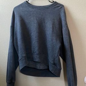 SOLD Hollister Dark Grey Crew Neck